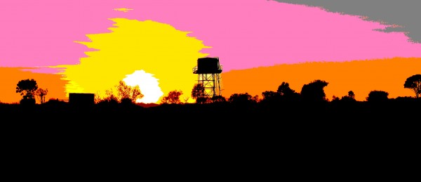 Outback Sunset by Lexa Harpell